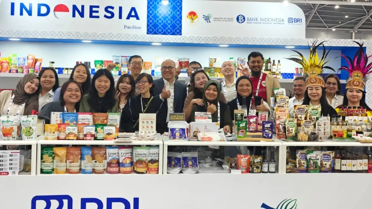 pameran di Singapura yang difasilitasi BRI