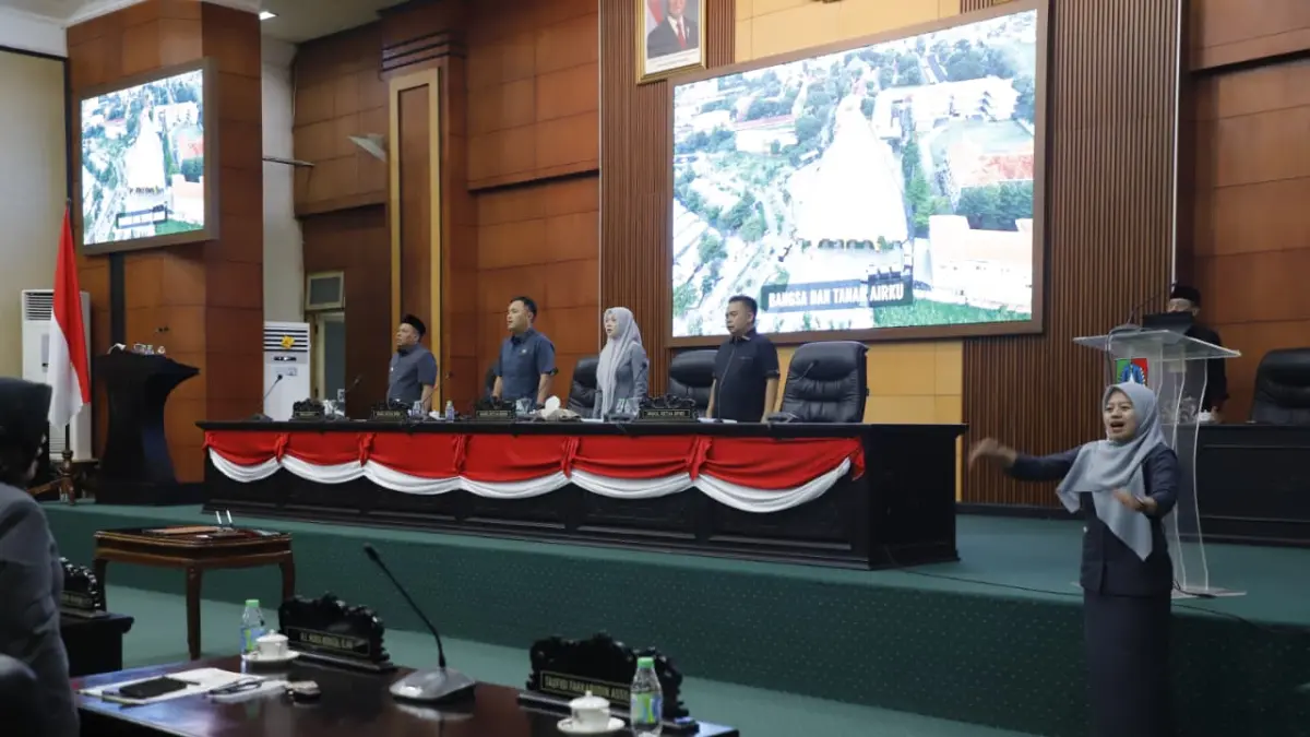 Paripurna pembahasan APBD 2027 di DPRD Jombang
