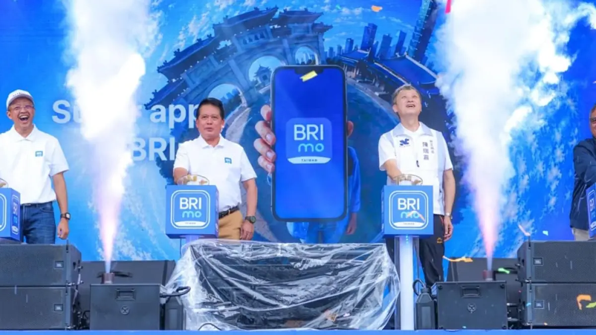 PT Bank Rakyat Indonesia (Persero) Tbk atau BRI resmi meluncurkan BRImo Taiwan di New Taipei City Hall (23/8). (IST)