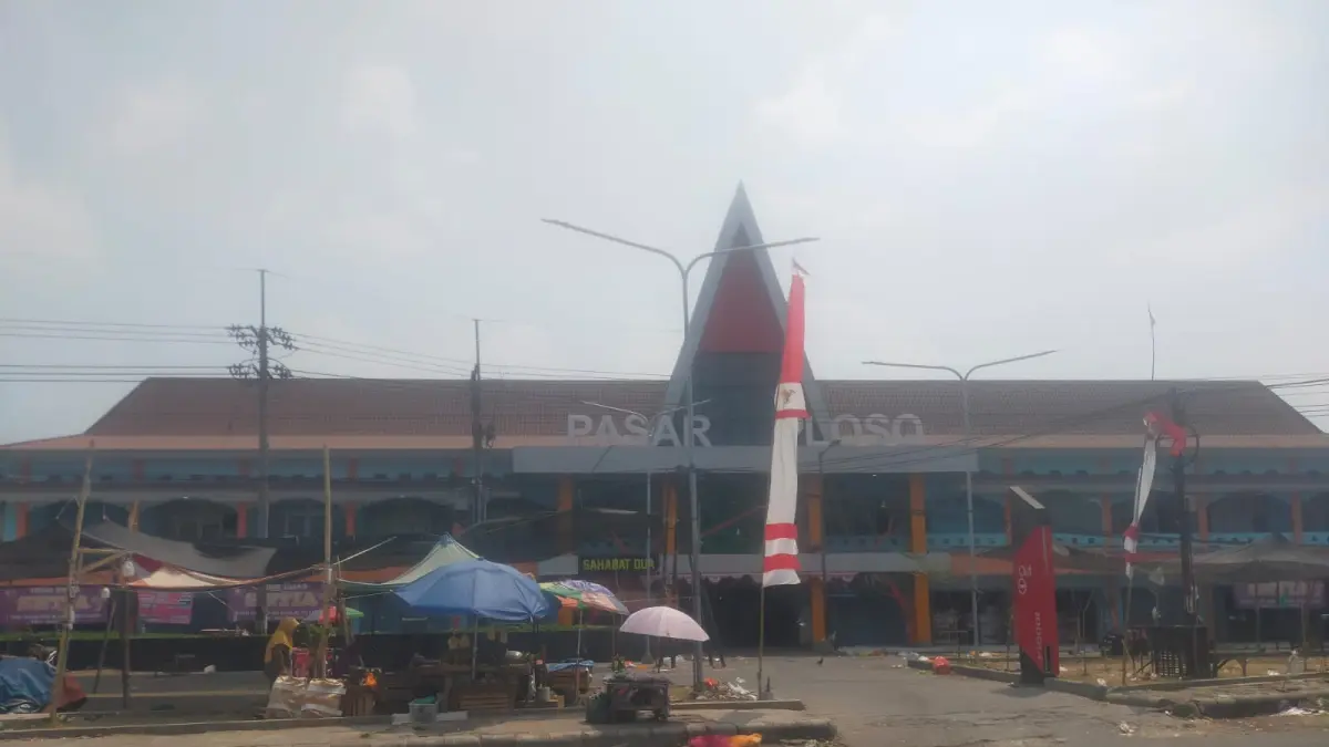 Kondisi Pasar Ploso kembali menjadi sorotan warga