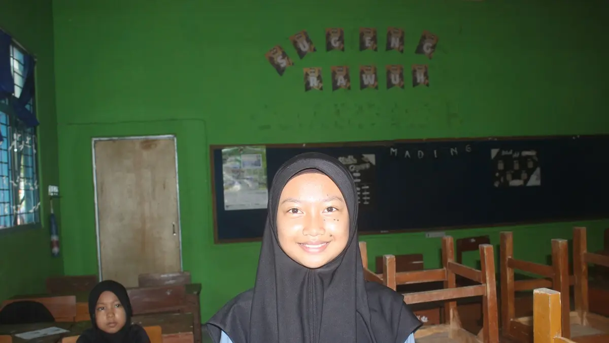 Mufidatul Azka Zahirah, Kelas 7-A MTsN 9 Jombang di Tanjunganom, Diwek
