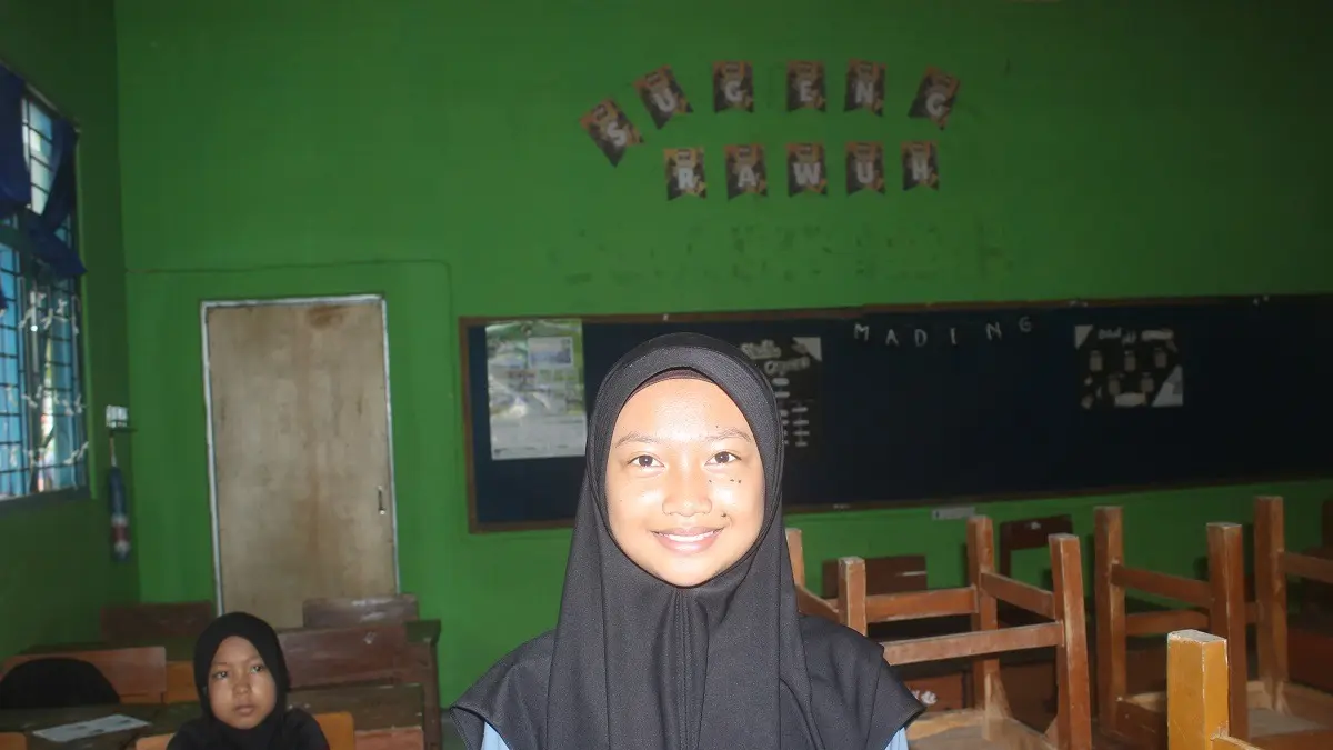  Mufidatul Azka Zahirah, Kelas 7-A MTsN 9 Jombang di Tanjunganom, Diwek