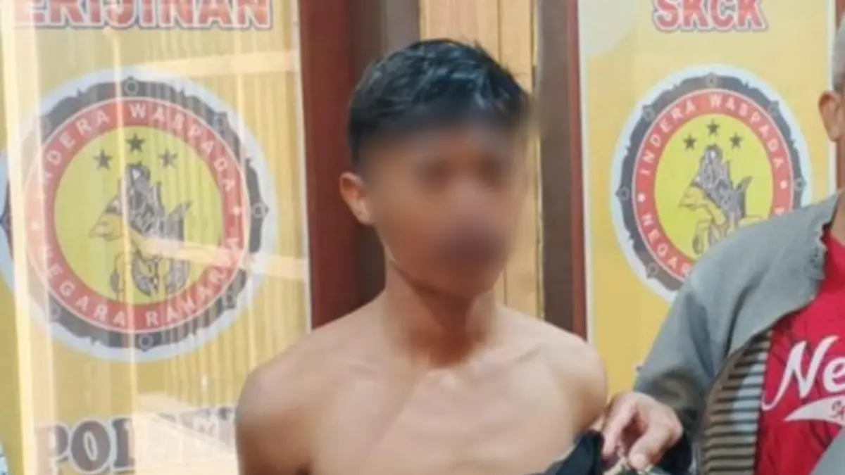 Pria yang diduga berpura-pura menjadi anggota Banser lalu membawa kabur HP milik panitia Muktamar NU ke-35 di Peterongan