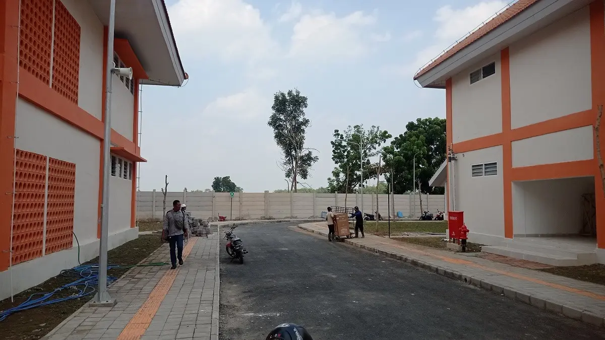 BARU: Siswa beraktivitas di Sekolah Rakyat Terintegrasi Jombang, Desa Tunggorono.