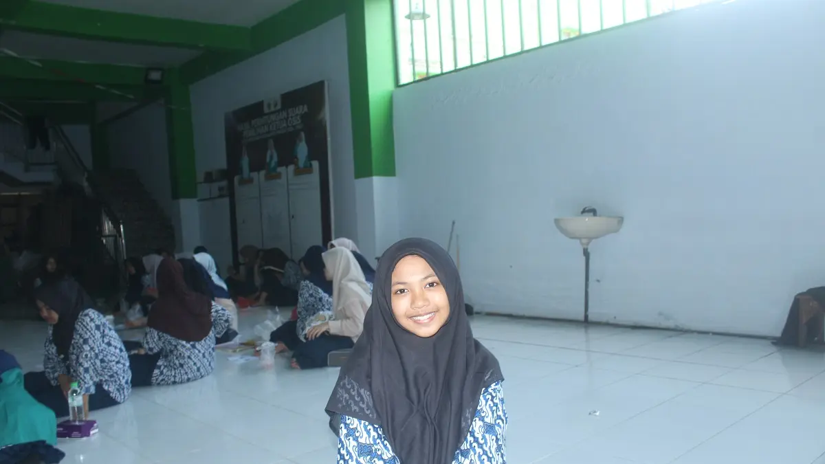 Gitan Zali Ayudya Al Ghissani, kelas 7 Bahasa 2 MTs Perguruan Muallimat Cukir