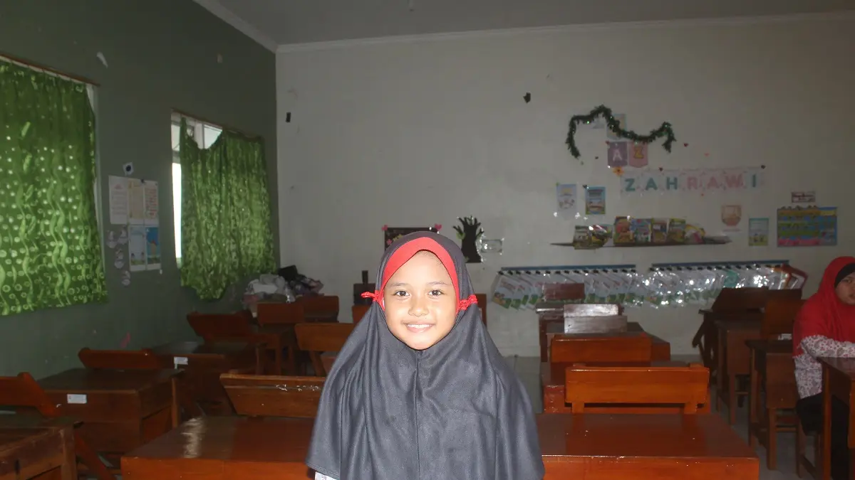 Karimah Nabila Zulfa, Kelas 4 Ibnu Zuhri SD Islam Tebuireng Ir Soedigno Kecamatan Kesamben