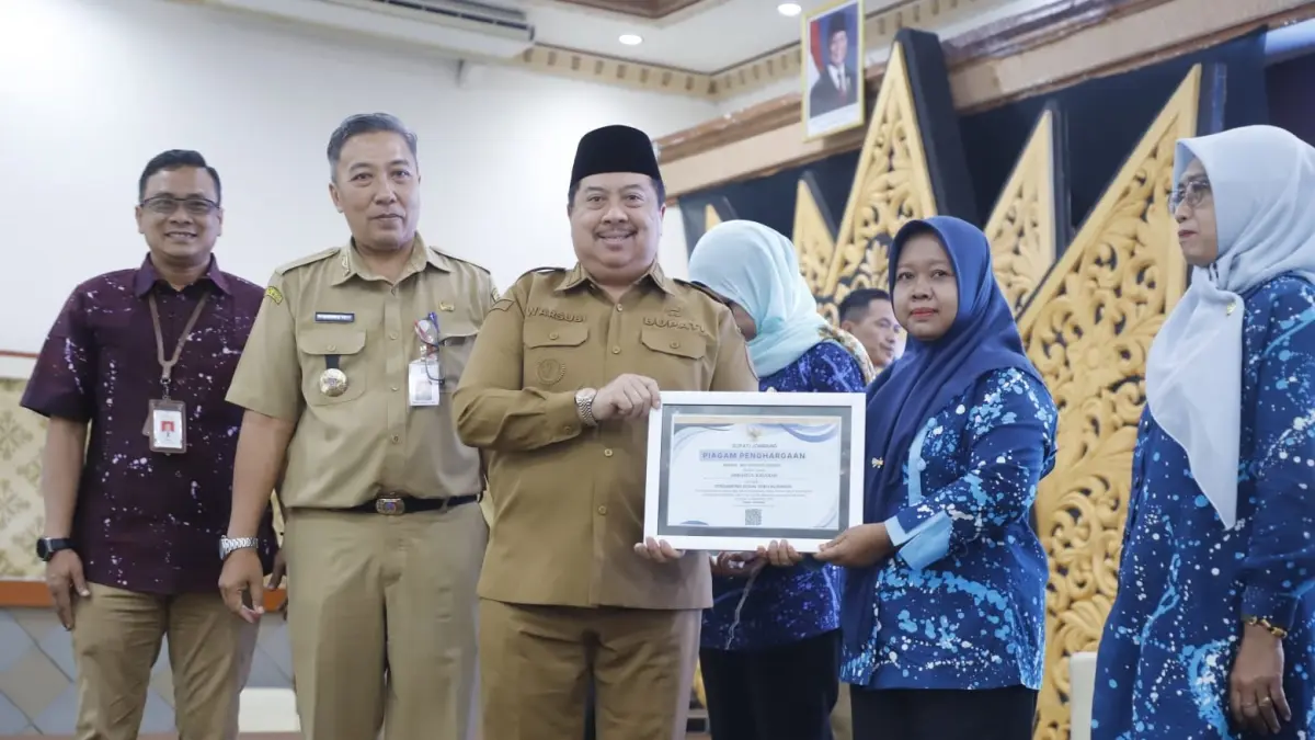 SINERGI: Bupati Jombang Warsubi membuka agenda Peningkatan Kapasitas SDM PKH dan Sapa Pilar Sosial bersama Bupati Jombang di Hotel Yusro, Selasa (22/9).