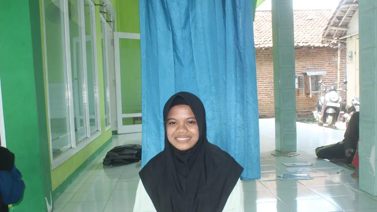 Musia Picalouhatta, kelas 11 TKJ 1 SMK Unggulan NU Mojoagung