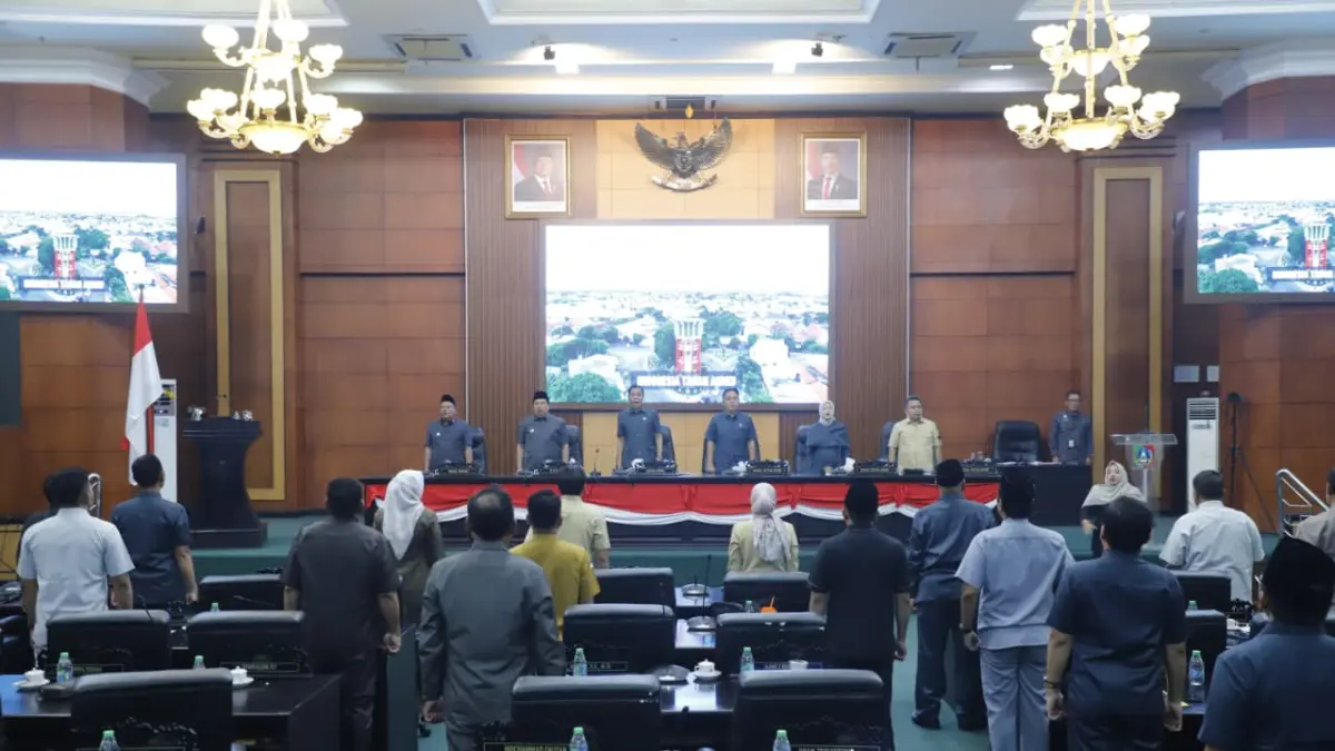 DIBAHAS: Rapat paripurna pembahasan Raperda P-APBD 2027 Kamis (24/9)