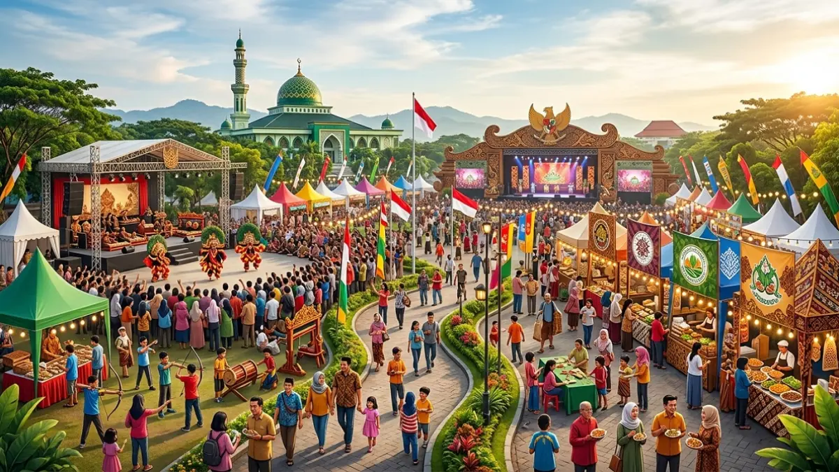 Ilustrasi Jombang Fest 2026 (AI)