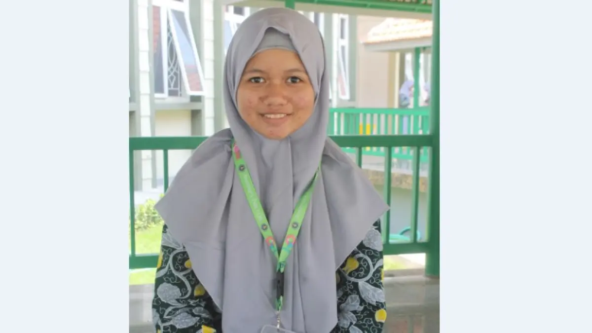 Nadia Khansa Salsabila, kelas 7 Internasional 1 MTs Madrasatul Quran Putri Tebuireng