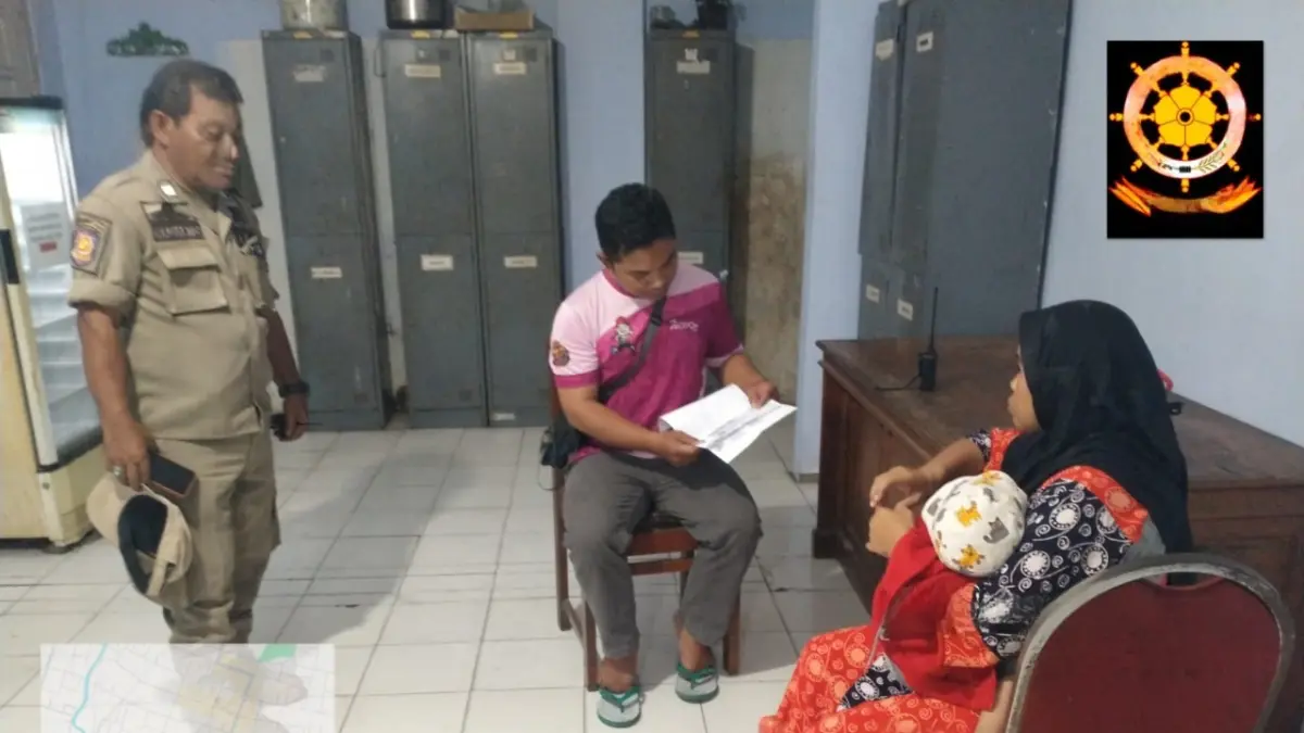 Pengemis jalanan asal Sidoarjo yang diamankan Satpol PP Jombang