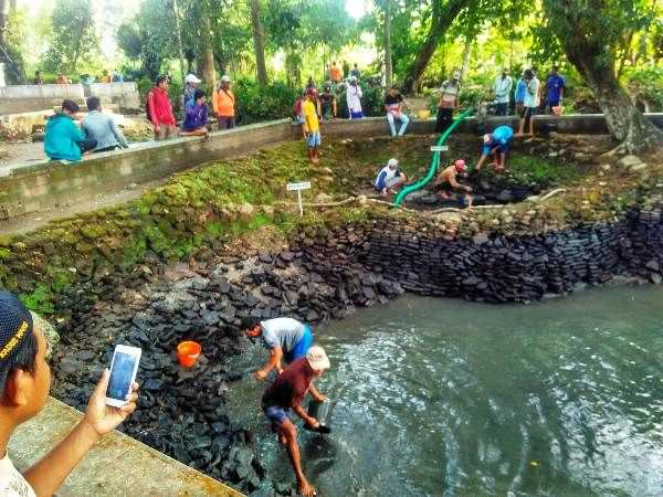 Sendang Made Dikuras Jelang Musim Penghujan