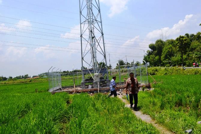 Izin Pendirian Tower Desa Sidowarek Belum Diterima Dinas PUPR Jombang