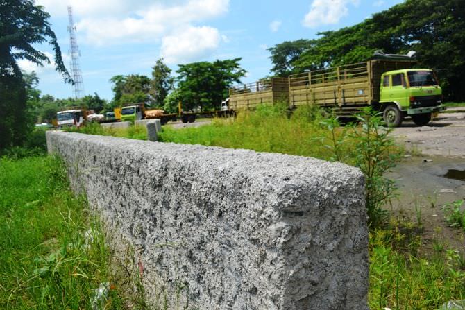 Kondisi Proyek RTH Ceweng yang kini mangkrak