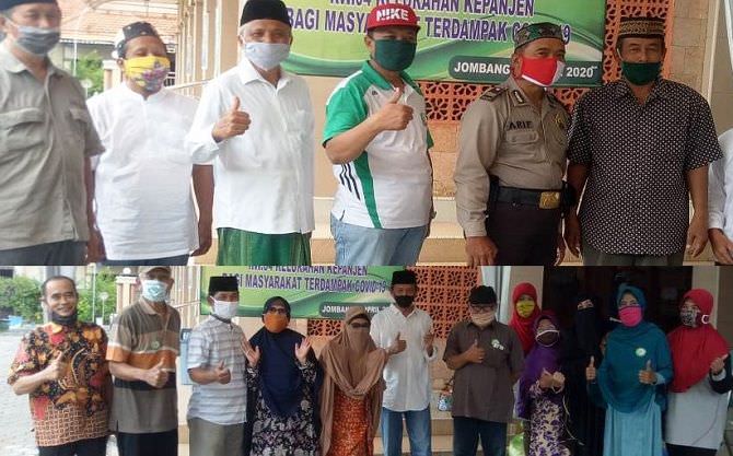 Bakti Sosial, Masjid Jombang Permai Salurkan Bantuan 3,7 Ton Beras