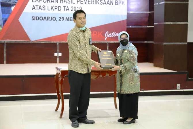 Kabupaten Jombang Raih Penghargaan Opini WTP Tujuh Kali Berturut-turut