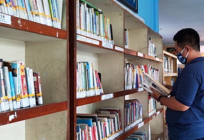Pandemi Korona, Pengunjung Perpustakaan Mastrip Jombang Turun Drastis