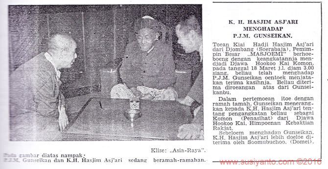 Tiga Pahlawan Nasional dari Jombang (1); KHM Hasyim Asy’ari