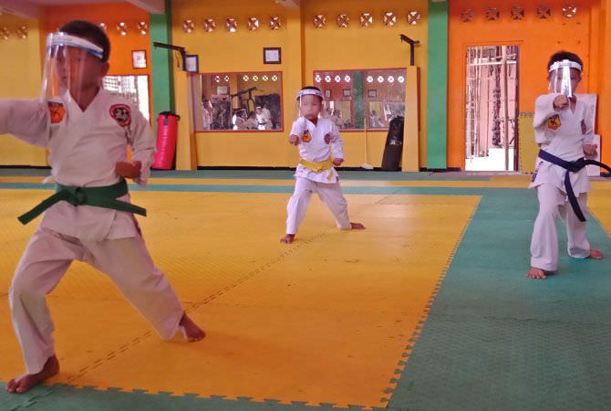 Pengurus induk cabang olahraga karate (Forki) Jombang akan mengadakan