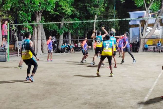 Tim voli Garuda Muda Jombang (GMJ) berhasil mengalahkan tim Spanker