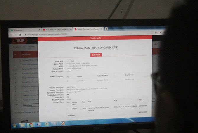 Dinas Pertanian belum mau menyebut rekanan yang digandeng untuk proyek