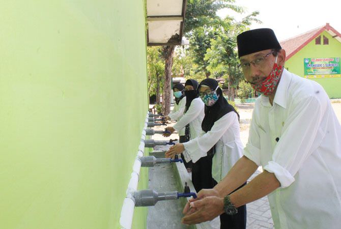 Sebagai sekolah model sistem penjaminan mutu internal (SPMI) di Jomban
