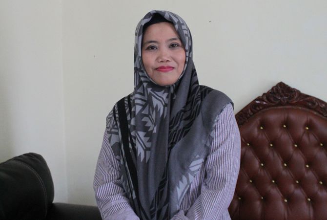 NAMA Siti Masitoh, daiah alias penceramah asal Desa Mojojejer