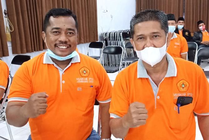 JOMBANG – Budi Setiawan terpilih menjadi ketua Ikatan Pencak Silat Ind