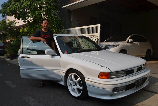 JOMBANG – Mitsubishi Eterna GTI memang dikenal sebagai raja jalanan pa
