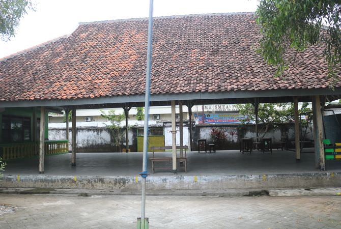 SEJUMLAH bangunan sekolah tua di Jombang, biasanya hadir dengan bangun