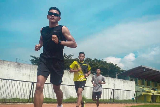 JOMBANG – Harapan Ari Sandy Krisna Susanto untuk bisa mengikuti porpro