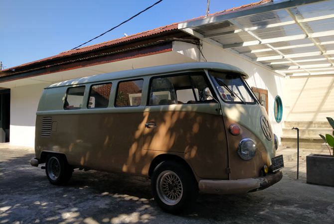 VW Combi Dakota di Jombang Pertahankan Keaslian
