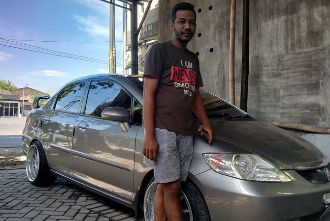 Honda City Ceper di Jombang dengan Konsep Elegant