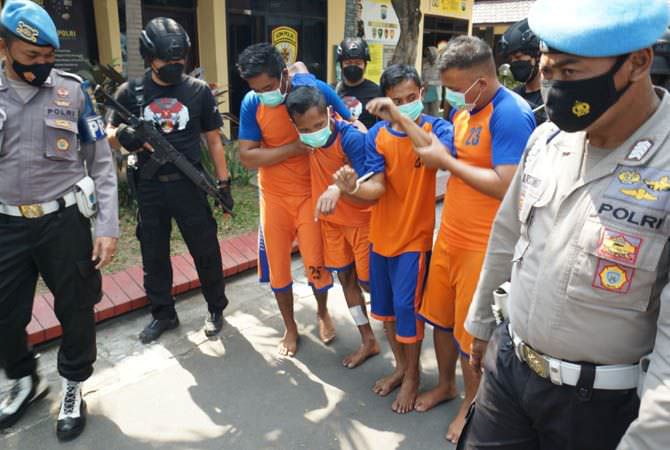 Pelaku Perampokan Minimarket di Jombang Beraksi di Dua Provinsi