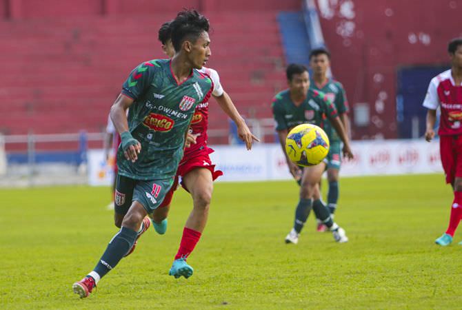 Salah satu pemain PSID Jombang yang berlaga di liga 3 tahun lalu.