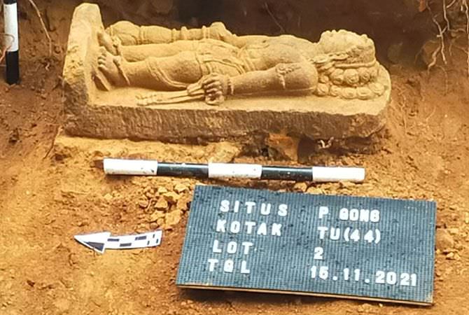 Situs Pandegong Diduga Bangunan Ibadah Hindu Siwa
