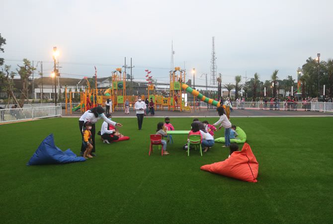 Soft Opening Proyek Alun-Alun Lancar Segera Diresmikan Bupati Mundjida