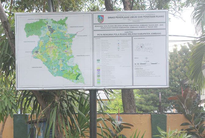 Terkait Perda RTRW Jombang, Tata Kawasan Utara Brantas Zona Industri