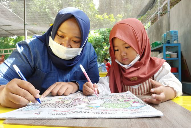 Mengarsir di Alam Terbuka, Bekal Anak Bisa Mandiri