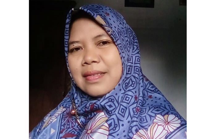 Nur Khasanah:  Latihan Mengarsir di Rumah