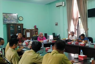 EVALUASI: Suasana hearing Komisi C dengan Dinkes dan RSUD Ploso