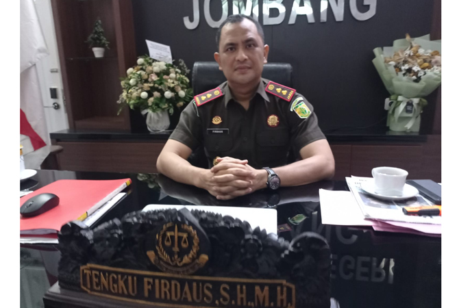 Kepala Kejaksaan Negeri (Kajari) Jombang Tengku Firdaus