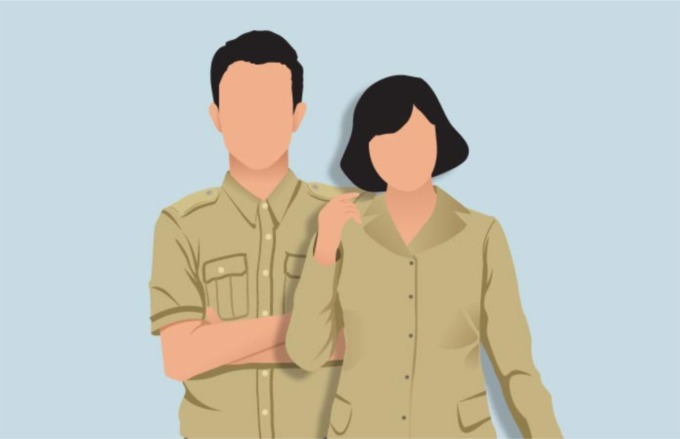 Ilustrasi guru