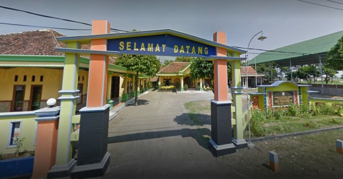 Ilustrasi balai desa Kedungbetik.