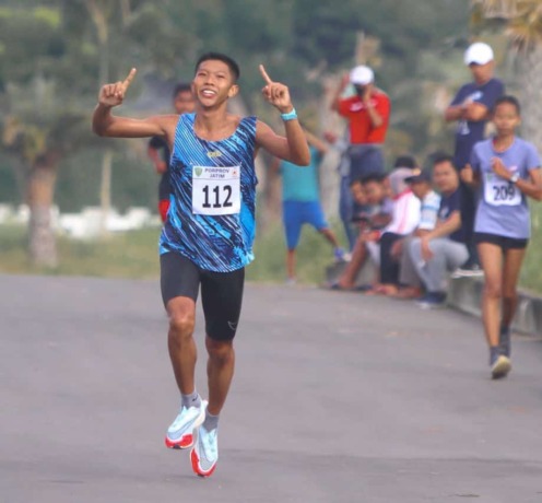 Ardhi Wirayudha saat tampil Porprov Jatim di Jember (2/7).  (ISTIMEWA)