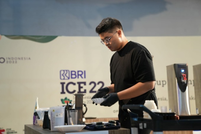 BRI Indonesia Coffee Event (ICE) 2022 yang diselenggarakan oleh Specialty Coffee Association of Indonesia (SCAI)  tanggal 26-29 Juli 2022 lalu di JIExpo, Kemayoran, Jakarta.