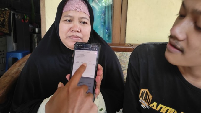 Mufrotin, KPM yang kena prank karena namanya tercatat di laman Kemensos namun tak menerima BLT BBM.