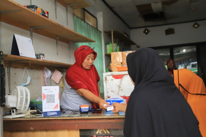 Layanan di salah satu AgenBRILink