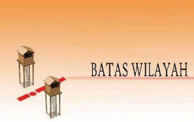 Ilustrasi batas wilayah
